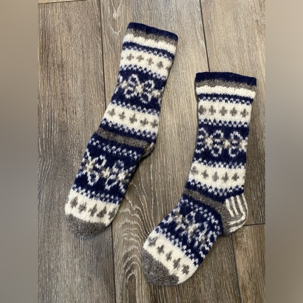 Handmade kids wool/warm/socks 🧦🎄brand new